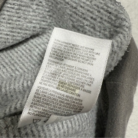 Champion GEORGIA TECH Gray 1/4 Zip pullover Sweater Men's LARGE - Picture 7 of 9